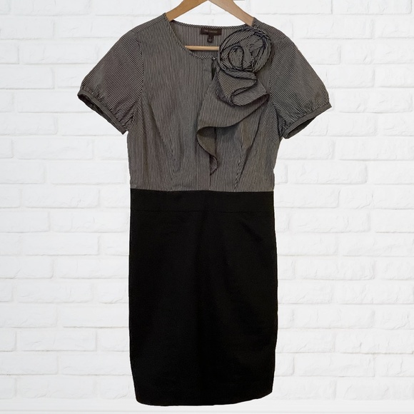 NWT - THE LIMITED Rosette Detail Dress with Pencil Skirt Size 6. - Picture 1 of 3